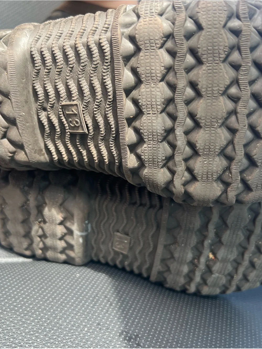 Kids Brown Camo Rain Boots